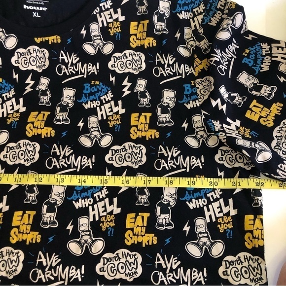 The Simpsons Twentieth Century Fox Film Matt Groening Allover Graphic T-Shirt XL - Picture 9 of 12